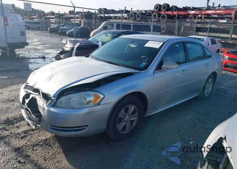 2013 Chevrolet Impala Ls из США, поврежденный, VIN 2G1WF5E32D1234104